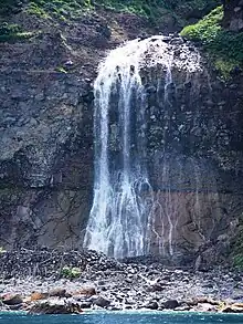 カムイワッカの滝