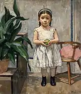 「青りんごを持つ少女」(1905)
