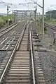 42番高速分岐器EW 60-7000/6000-1:42-fb（ハノーファー-ヴュルツブルク高速線ローバッハ信号場、1994年供用開始）