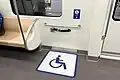 車椅子スペース(CCD5034)