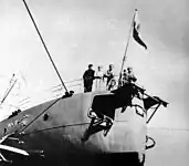 ヴィヘルの艦尾
