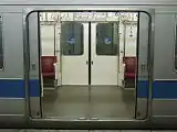 改造後のワイドドア引き残しがある。