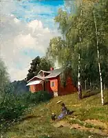夏の牧歌 (1875)　個人蔵