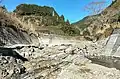 管理起点付近の川床（静岡市葵区平山）