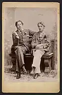 アルフレッド・ダグラス卿とともに（1893年）