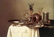 静物 (1637)ウィレム・クラースゾーン・ヘーダ