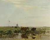 水辺の牧草地 (1890/1895)
