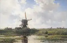 アッブカウデの風景（In 't Gein bij Abcoude、1870年）