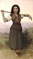 ウィリアム・アドルフ・ブグロー, The Shepherdess (1889)