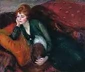 Young Woman in Green,