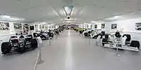 2013年時点の、マクラーレンの間（McLaren Hall）とウィリアムズの間（Williams Hall）。