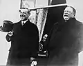1919年 - 1921年（左から）:ウィルソンタフト