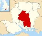 Location of ウィンチェスター