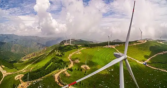 臥羊廠風力発電所