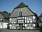 ヘレン通り24番地の木組み建築