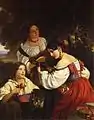 1833年『ローマ風の風俗画』