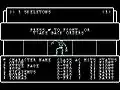 IBM PC MS-DOS 版の、地下1階でのスクリーンショット