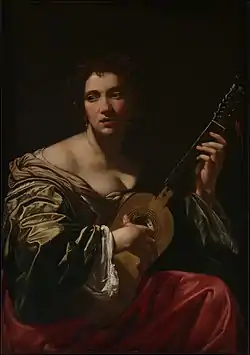 『ギターを弾く女性』(1618年頃)、 メトロポリタン美術館 (ニューヨーク)