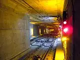 新規に建設されたトンネル区間(2011年撮影)