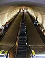 WMATA Cleveland Park駅のエスカレーター