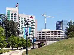 Skyline of ザ・ウッドランズThe Woodlands, Texas