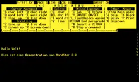 WordStar 3.0