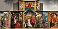 『キリストの降誕の多翼祭壇画』(1450年頃)メトロポリタン美術館(ニューヨーク)ファン・デル・ウェイデンの工房作とも