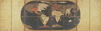 世界及び日本図