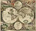 世界地図 1689