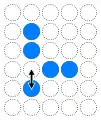 ラッピングキャンディーを作る動かし方の例