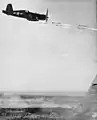 ダンカンが撮影した沖縄戦での米軍の航空攻撃の様子(1945年6月)