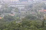 五老峰から鳥瞰