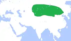 匈奴の位置