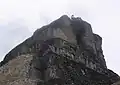 エル・カスティーリョ北面の装飾彫刻。