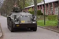 正面から見たYP-408 PWI(GR)個人所有の動態車両
