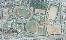 1975年の八橋運動公園