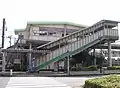 2代目の旧駅舎（2006年9月）、初代は地上駅舎