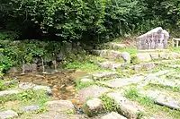 茶臼山東面にある根羽川の源流部(長野県根羽村)