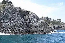 柱状節理:七ツ釜(佐賀県唐津市)