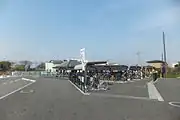 自転車置場（2014年4月）