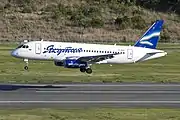 ヤクーツク航空 スホーイ・スーパージェット 100-95B（2014年）