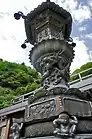 金銅灯籠(山形・立石寺)。