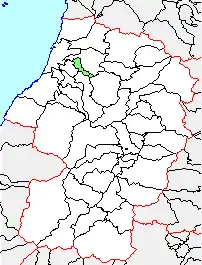 松山町の県内での位置