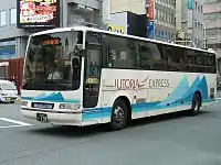 運行休止前の車両(山交バス)