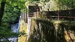 山口堰堤(若宮町・海上町境)