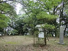 高嶺城跡(主郭付近)
