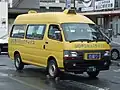 川西ルートで使用されていたトヨタ・ハイエース