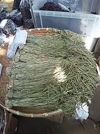 ステムレタス（山クラゲ）の乾物