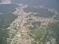 旧南部町本郷上空 南部IC建設予定地