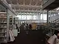 2階一般資料コーナー（2017年8月17日撮影）